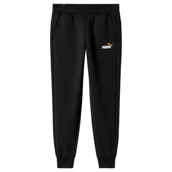 Pantaloni neri da uomo con logo sulla tasca Puma Essentials+ 2, Abbigliamento Sport, SKU a723000100, Immagine 0